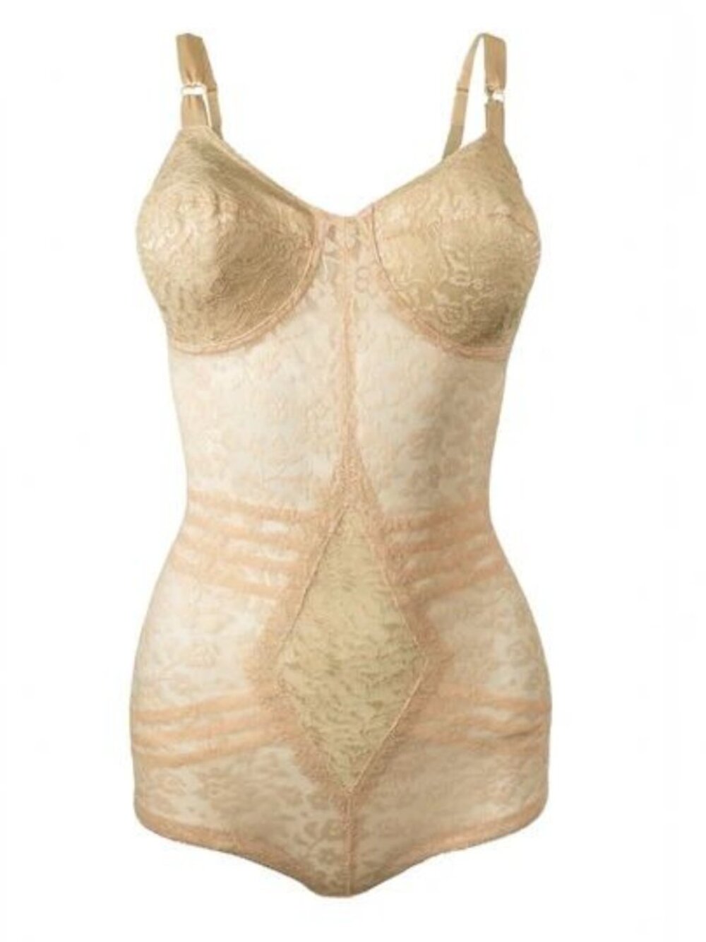 Rago 9057 Plus Size Extra-Firm Control Body Briefer Women 48DD